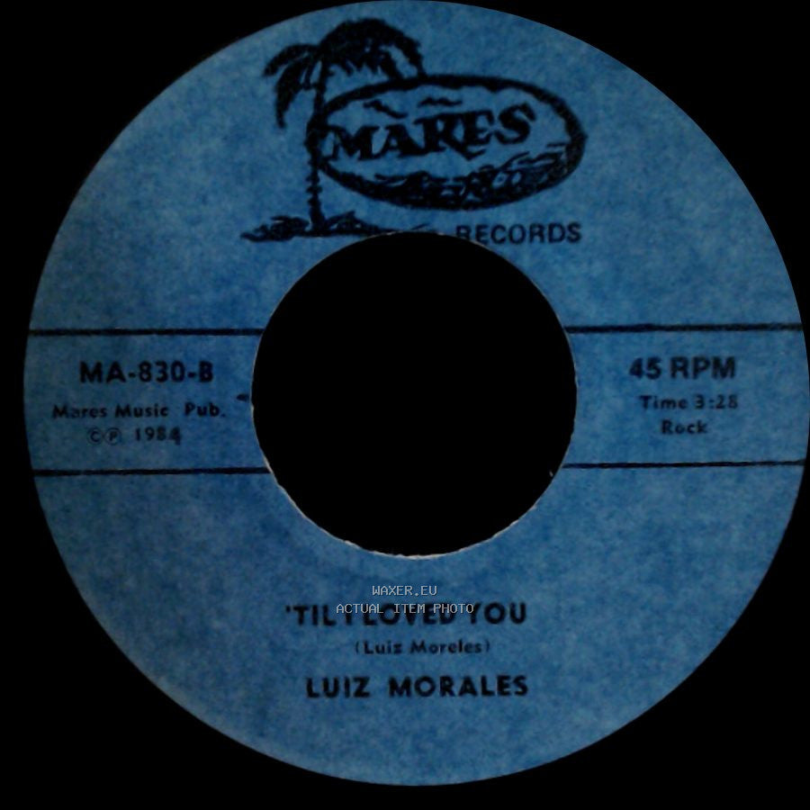 Luiz Morales - 'til I Loved You / On The Threshold Of Love side B
