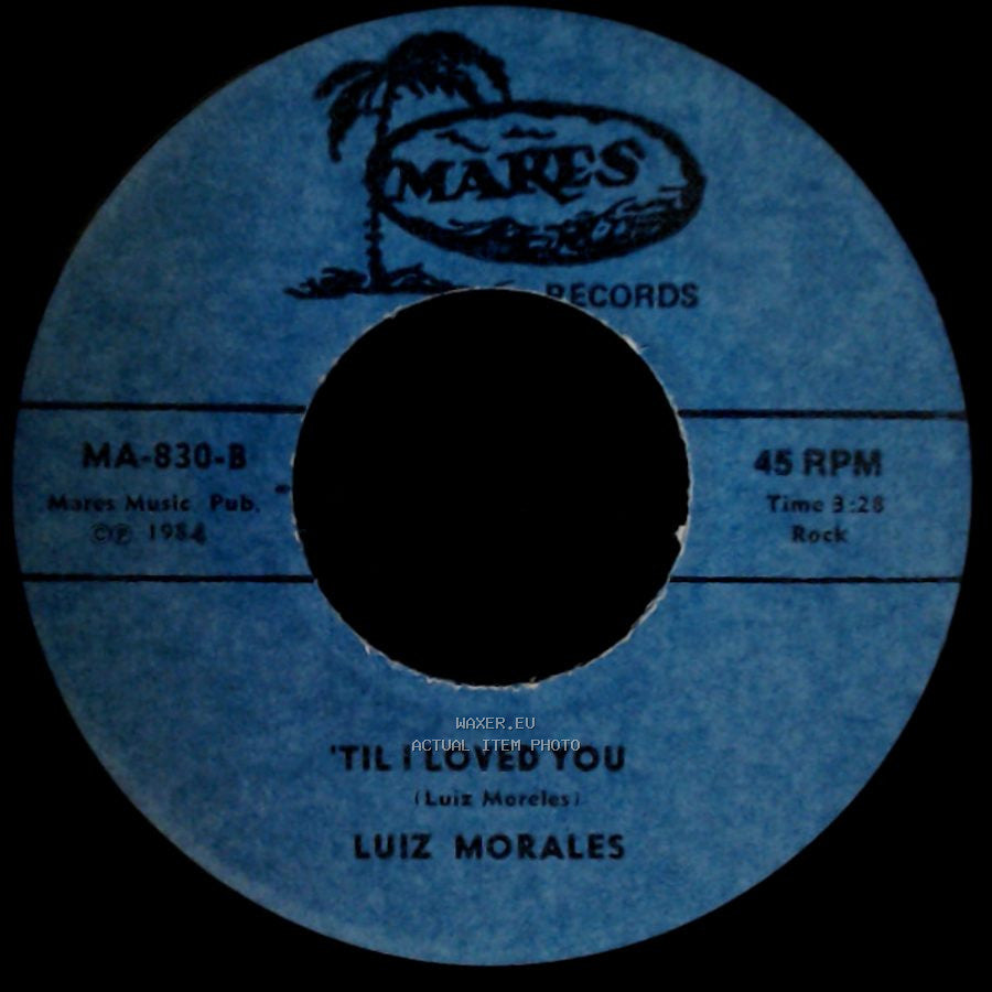 Luiz Morales - 'til I Loved You / On The Threshold Of Love side A
