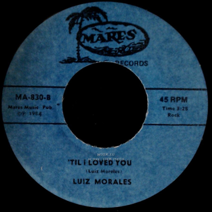 Luiz Morales - 'til I Loved You / On The Threshold Of Love side A