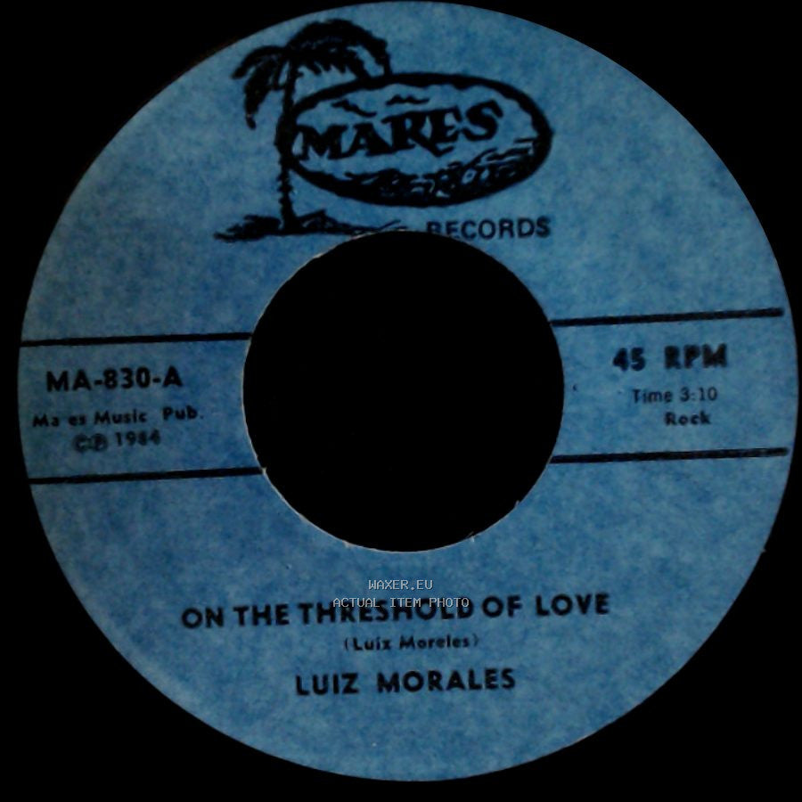 Luiz Morales - 'til I Loved You / On The Threshold Of Love side B