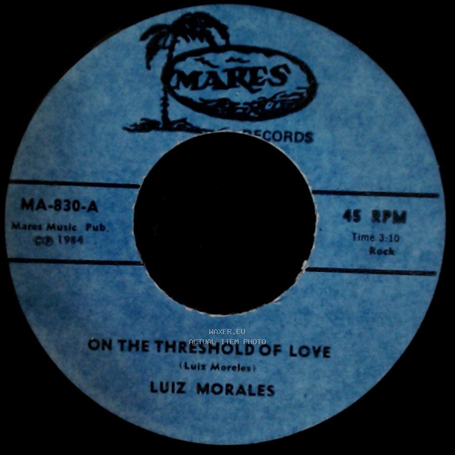 Luiz Morales - 'til I Loved You / On The Threshold Of Love side A