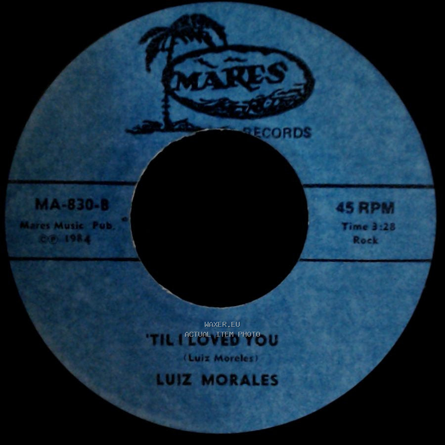 Luiz Morales - 'til I Loved You / On The Threshold Of Love side B