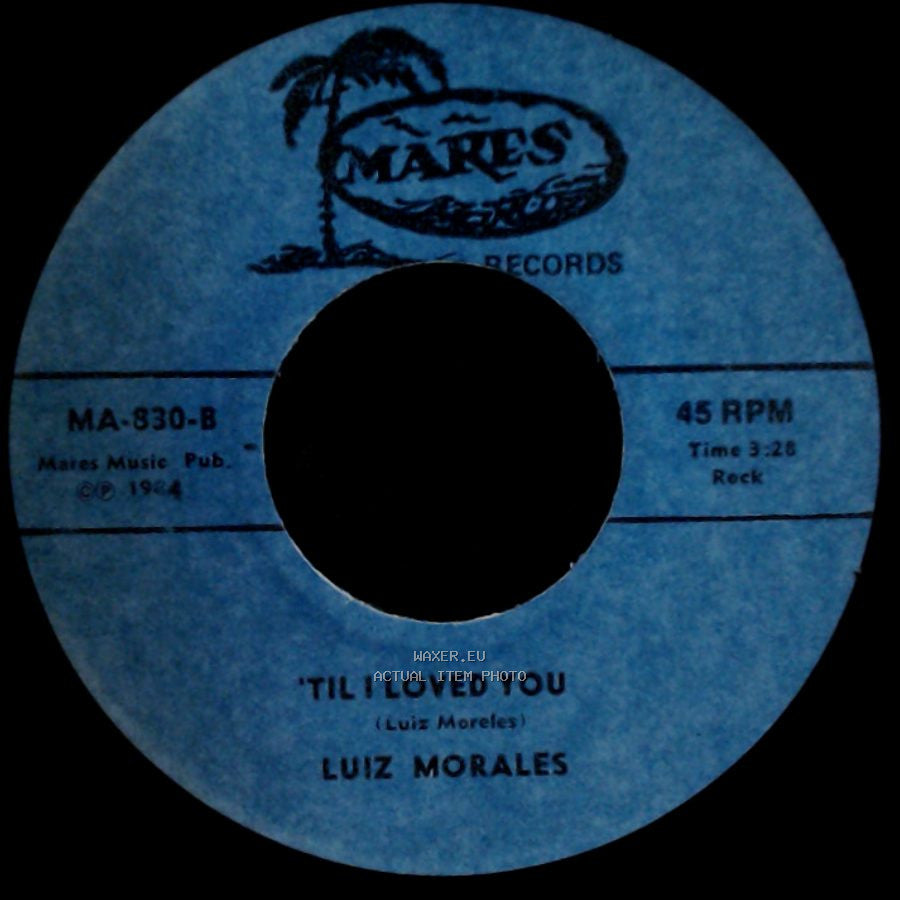 Luiz Morales - 'til I Loved You / On The Threshold Of Love side B