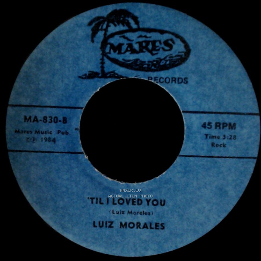 Luiz Morales - 'til I Loved You / On The Threshold Of Love side A