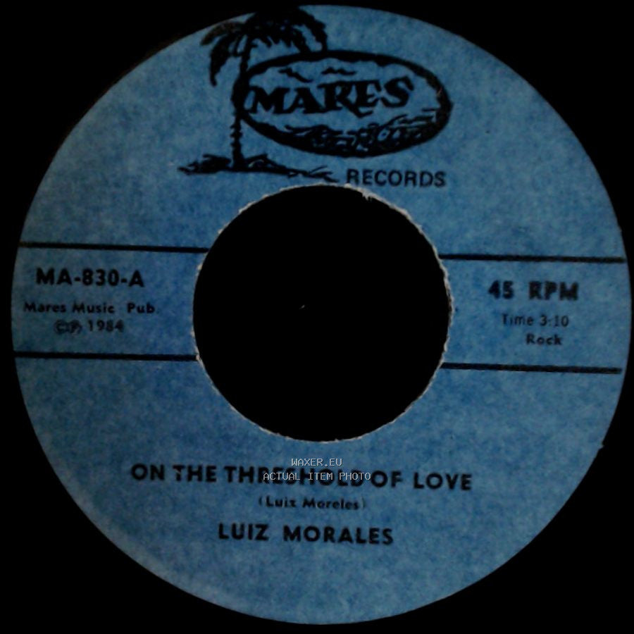 Luiz Morales - 'til I Loved You / On The Threshold Of Love side A