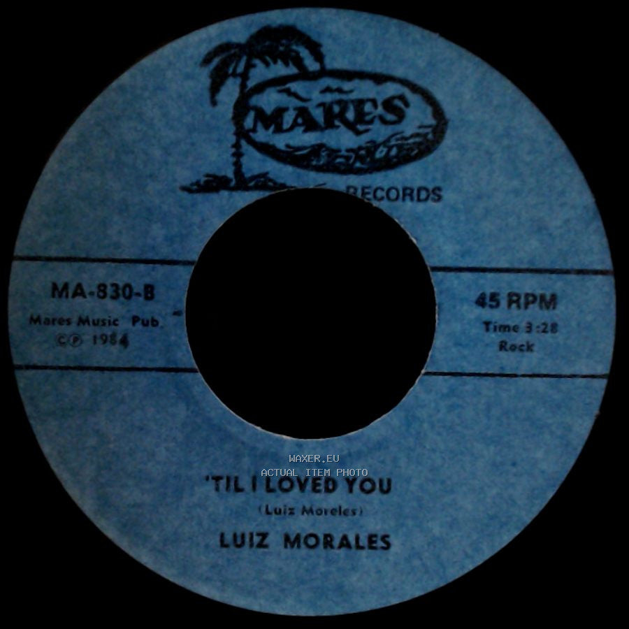 Luiz Morales - 'til I Loved You / On The Threshold Of Love side B