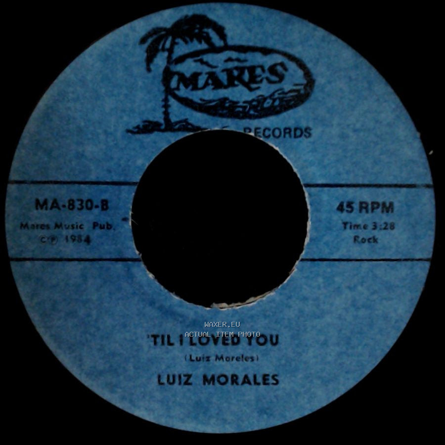 Luiz Morales - 'til I Loved You / On The Threshold Of Love side A