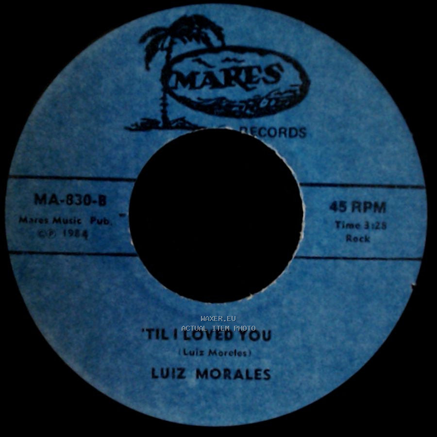 Luiz Morales - 'til I Loved You / On The Threshold Of Love side A