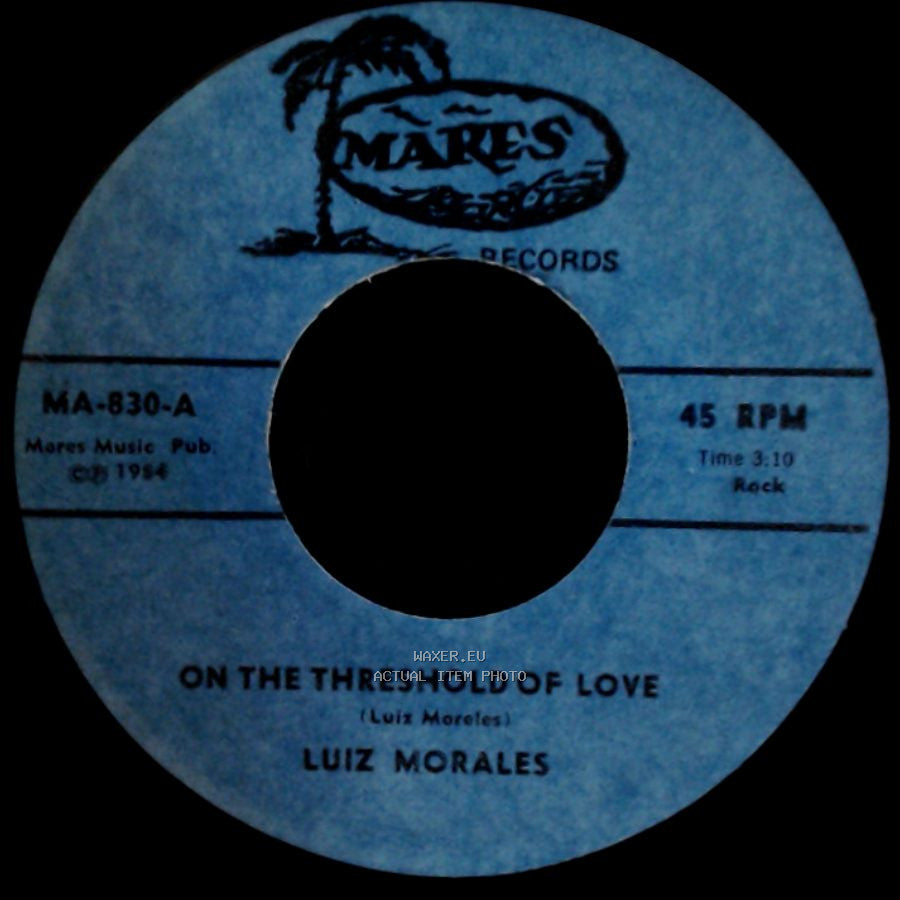 Luiz Morales - 'til I Loved You / On The Threshold Of Love side B