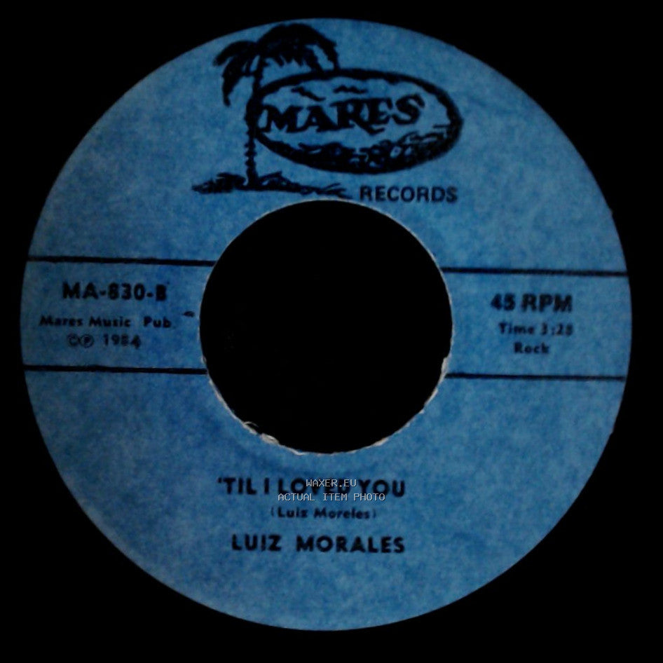 Luiz Morales - 'til I Loved You / On The Threshold Of Love side A