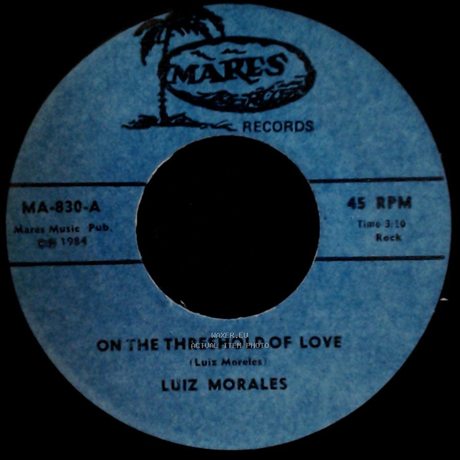 Luiz Morales - 'til I Loved You / On The Threshold Of Love side B