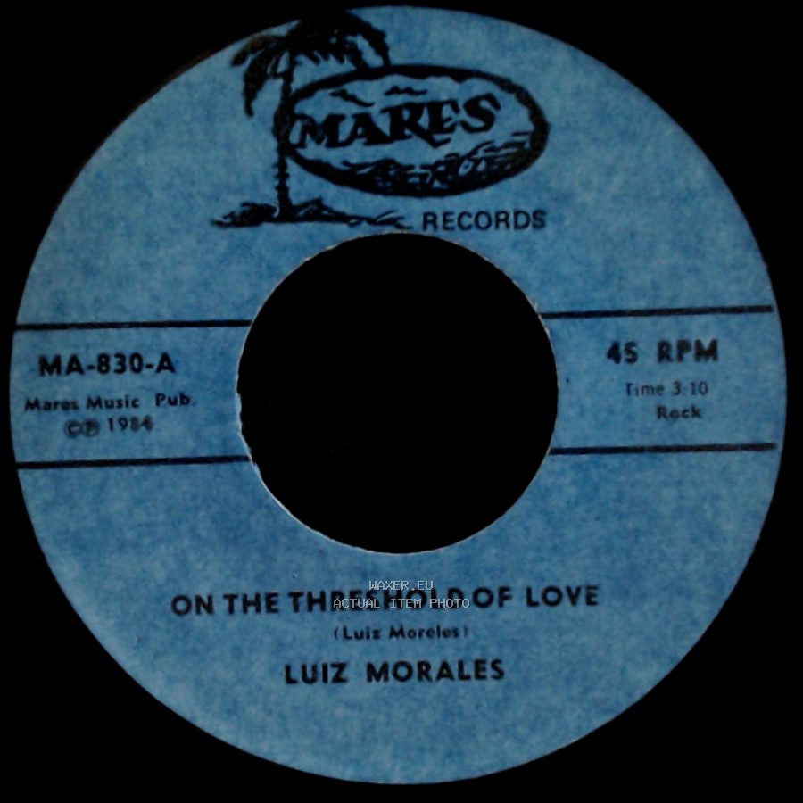 Luiz Morales - 'til I Loved You / On The Threshold Of Love side A