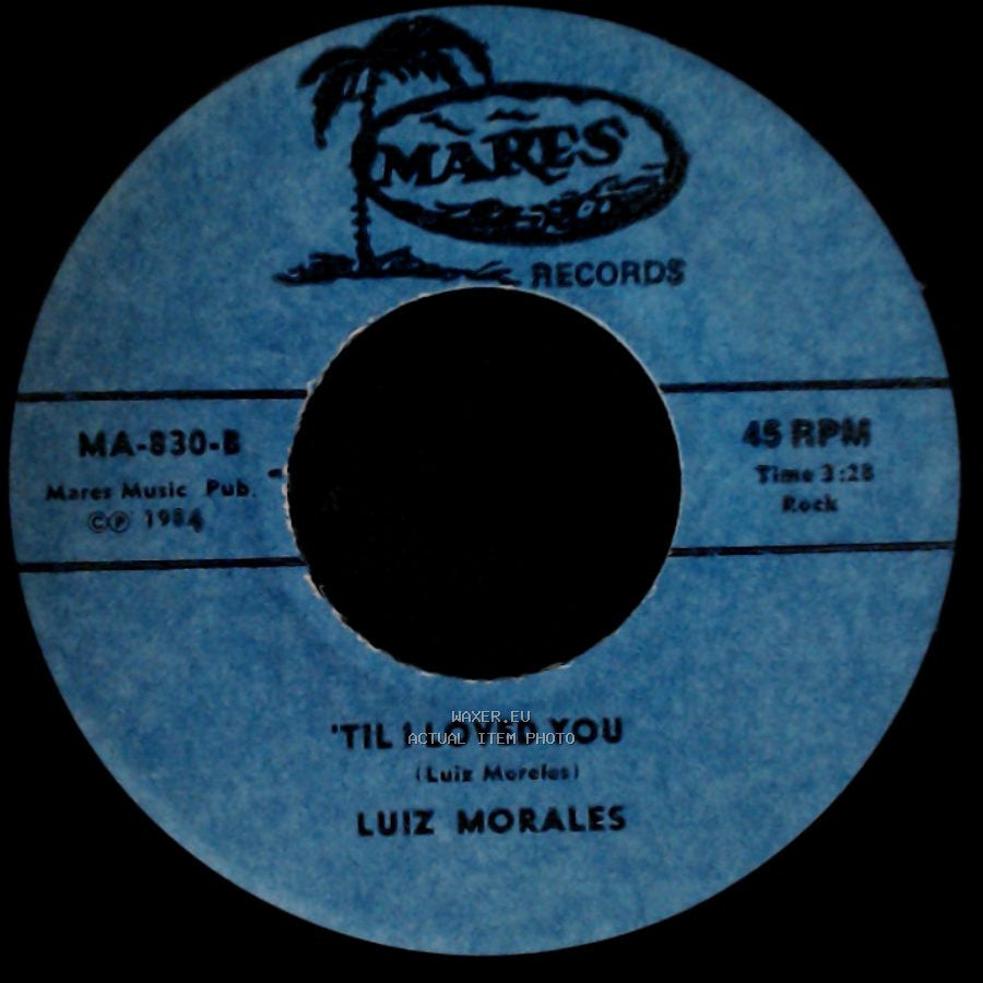 Luiz Morales - 'til I Loved You / On The Threshold Of Love side B