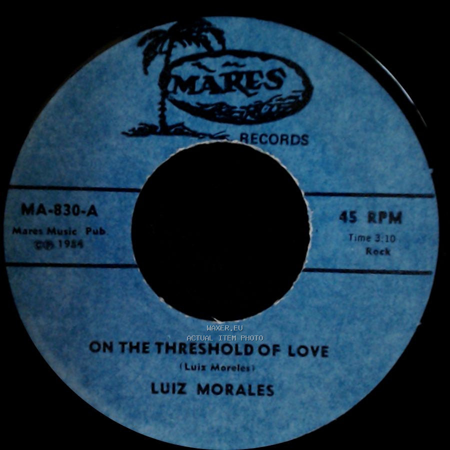 Luiz Morales - 'til I Loved You / On The Threshold Of Love side A
