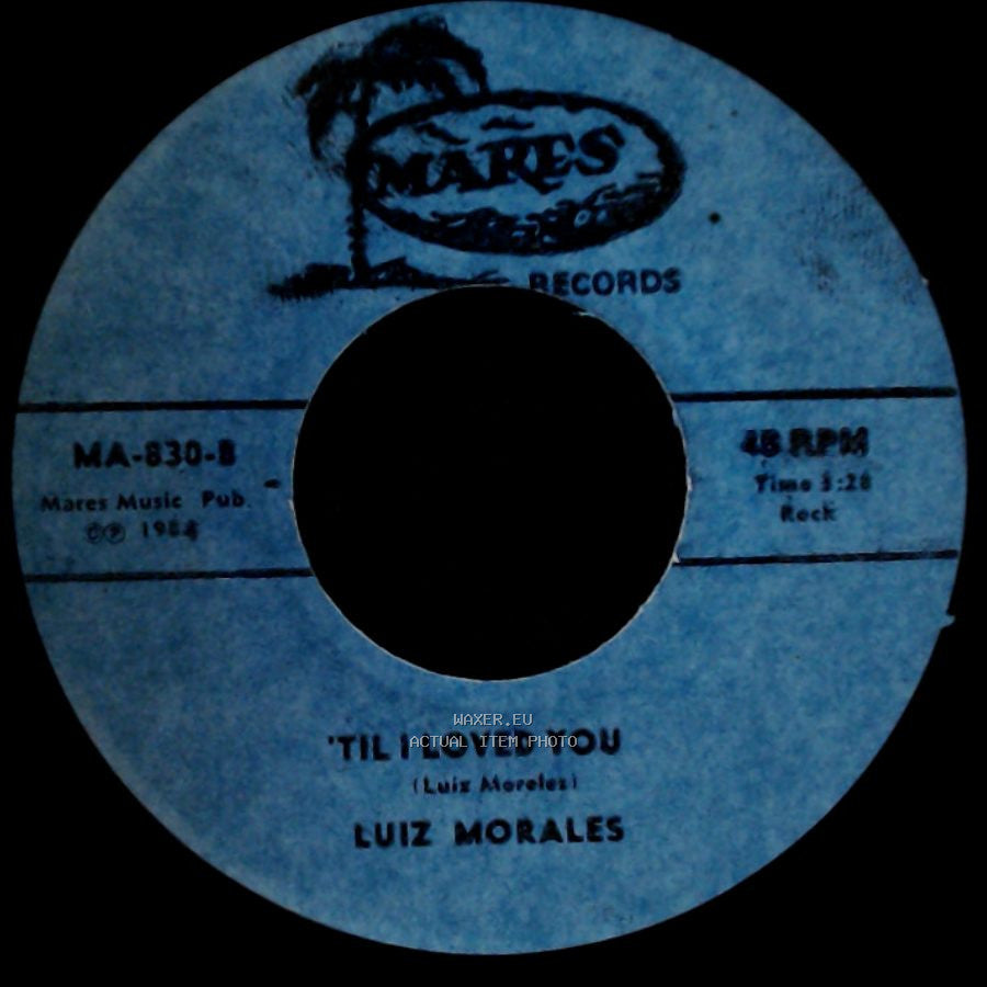 Luiz Morales - 'til I Loved You / On The Threshold Of Love side B
