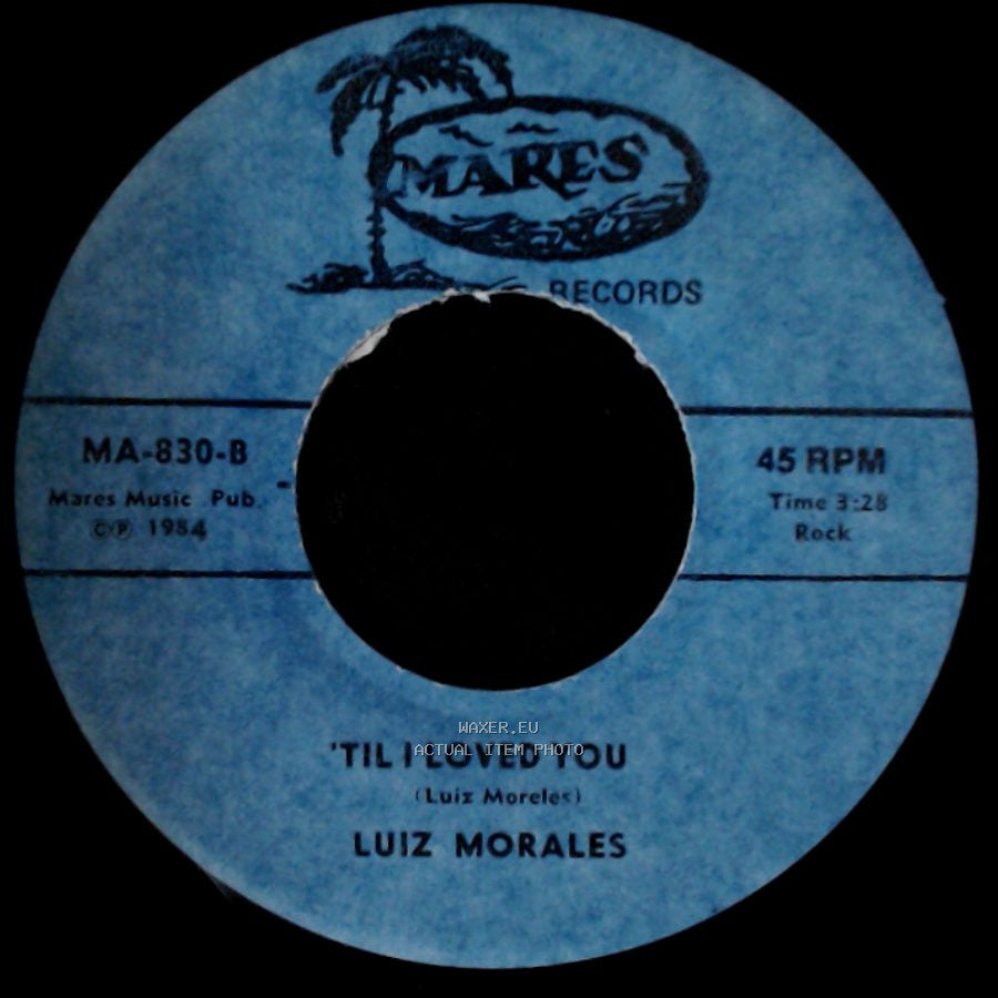 Luiz Morales - 'til I Loved You / On The Threshold Of Love side A