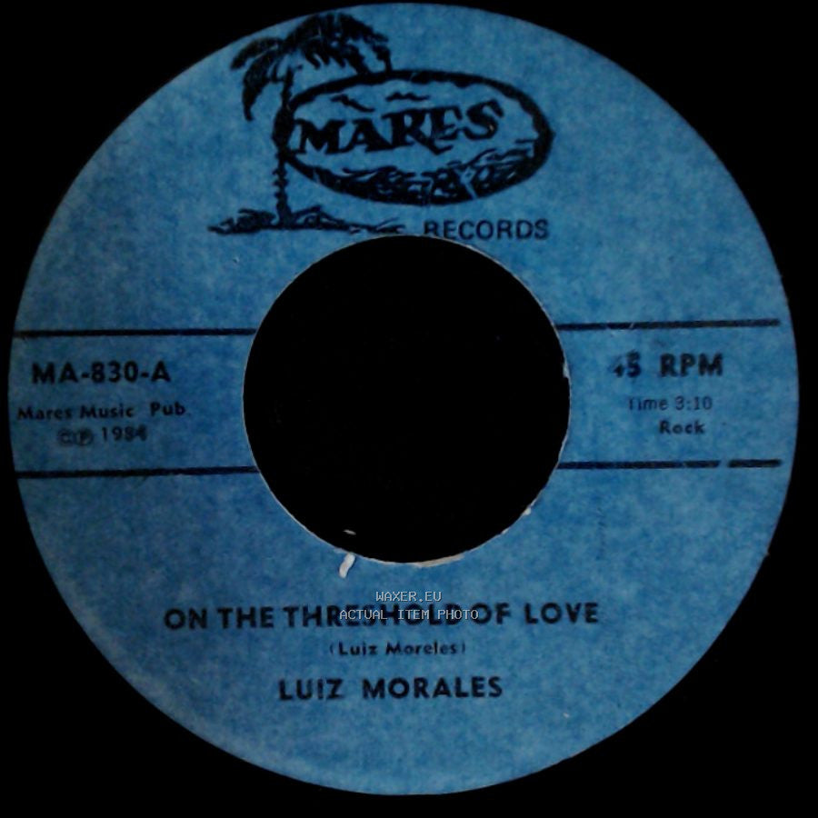 Luiz Morales - 'til I Loved You / On The Threshold Of Love side B