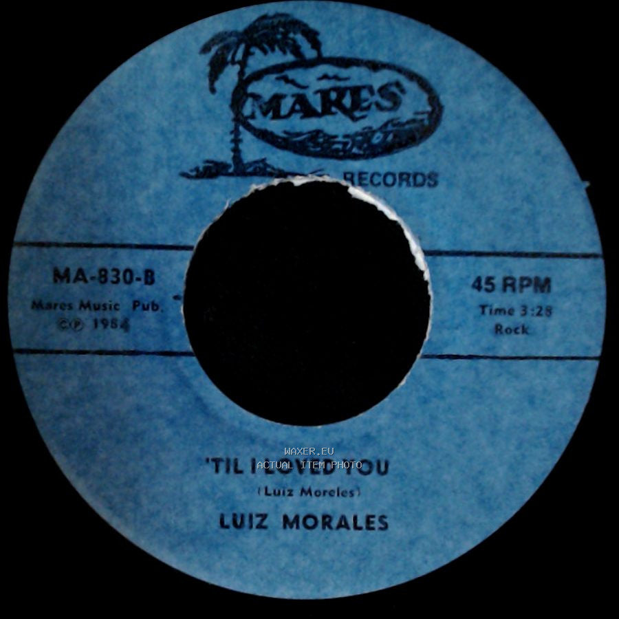 Luiz Morales - 'til I Loved You / On The Threshold Of Love side A