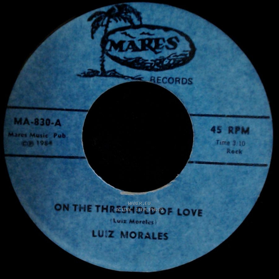 Luiz Morales - 'til I Loved You / On The Threshold Of Love side B