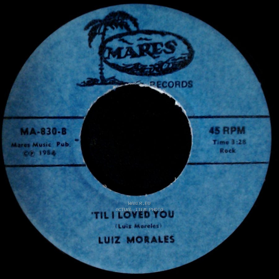 Luiz Morales - 'til I Loved You / On The Threshold Of Love side A