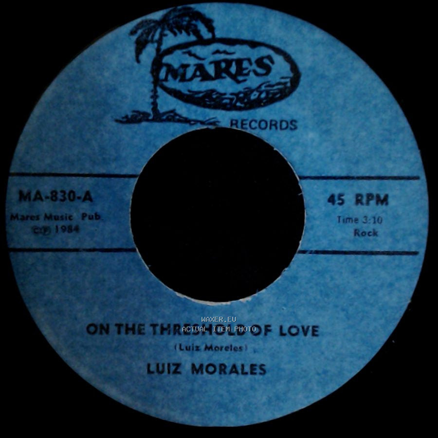 Luiz Morales - 'til I Loved You / On The Threshold Of Love side B