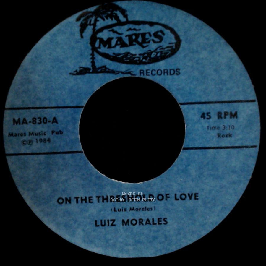 Luiz Morales - 'til I Loved You / On The Threshold Of Love side B