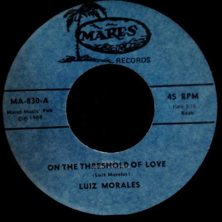 Luiz Morales - 'til I Loved You / On The Threshold Of Love side B