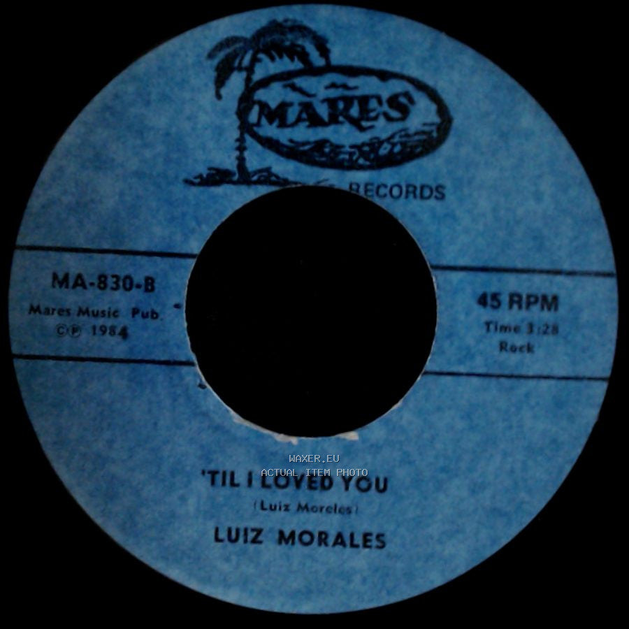 Luiz Morales - 'til I Loved You / On The Threshold Of Love side A