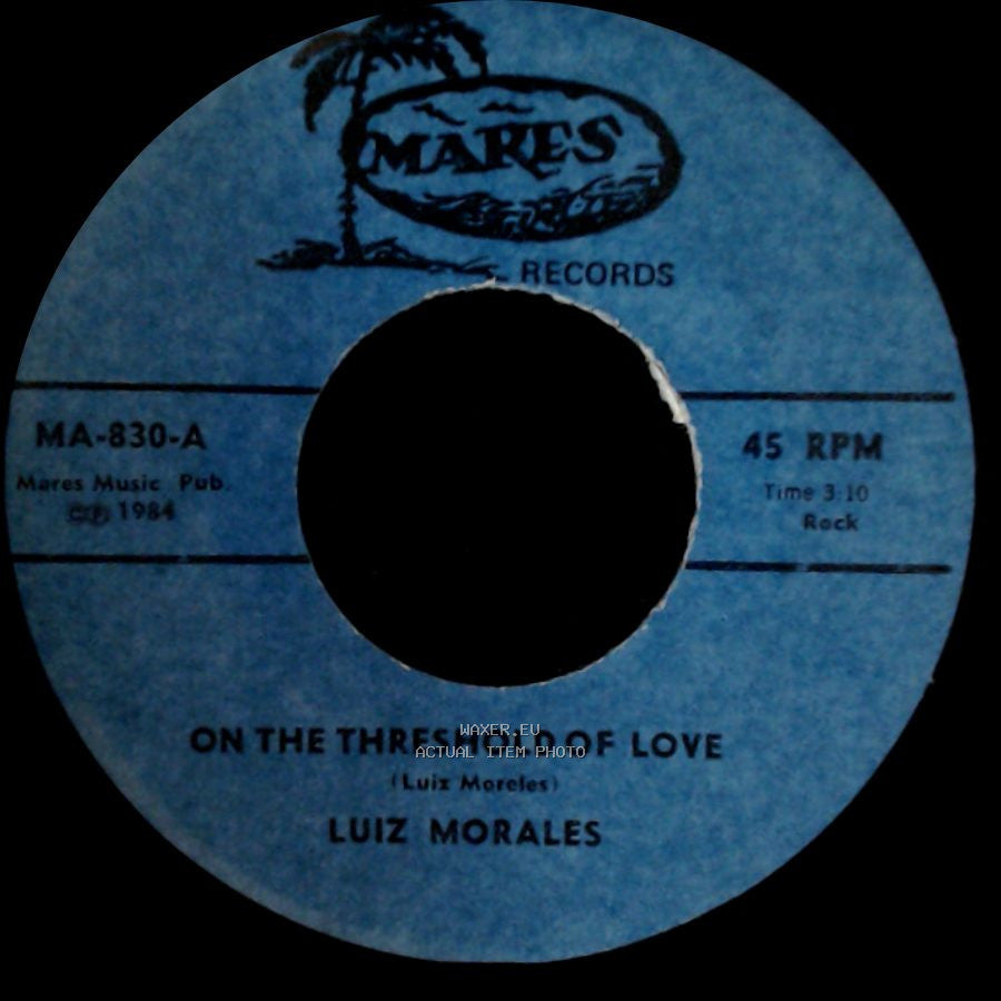 Luiz Morales - 'til I Loved You / On The Threshold Of Love side B