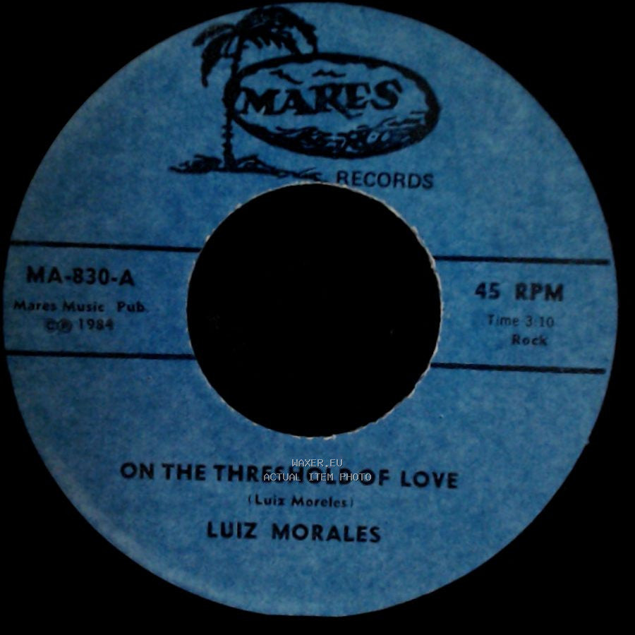 Luiz Morales - 'til I Loved You / On The Threshold Of Love side B