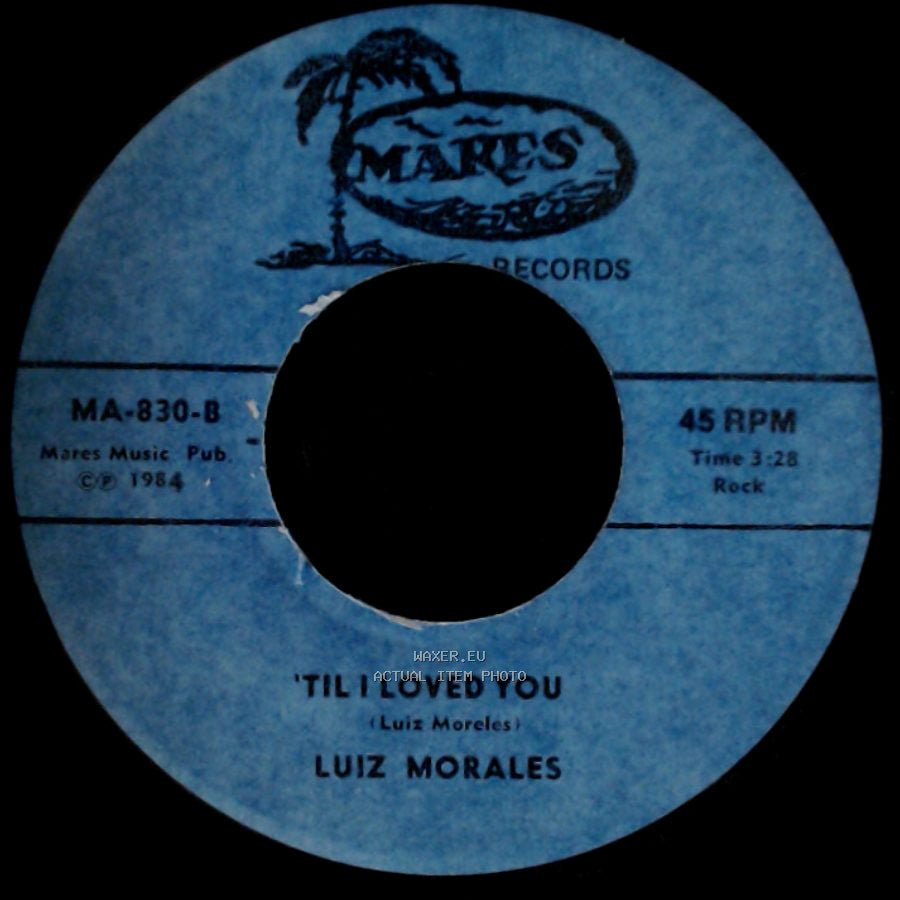 Luiz Morales - 'til I Loved You / On The Threshold Of Love side A