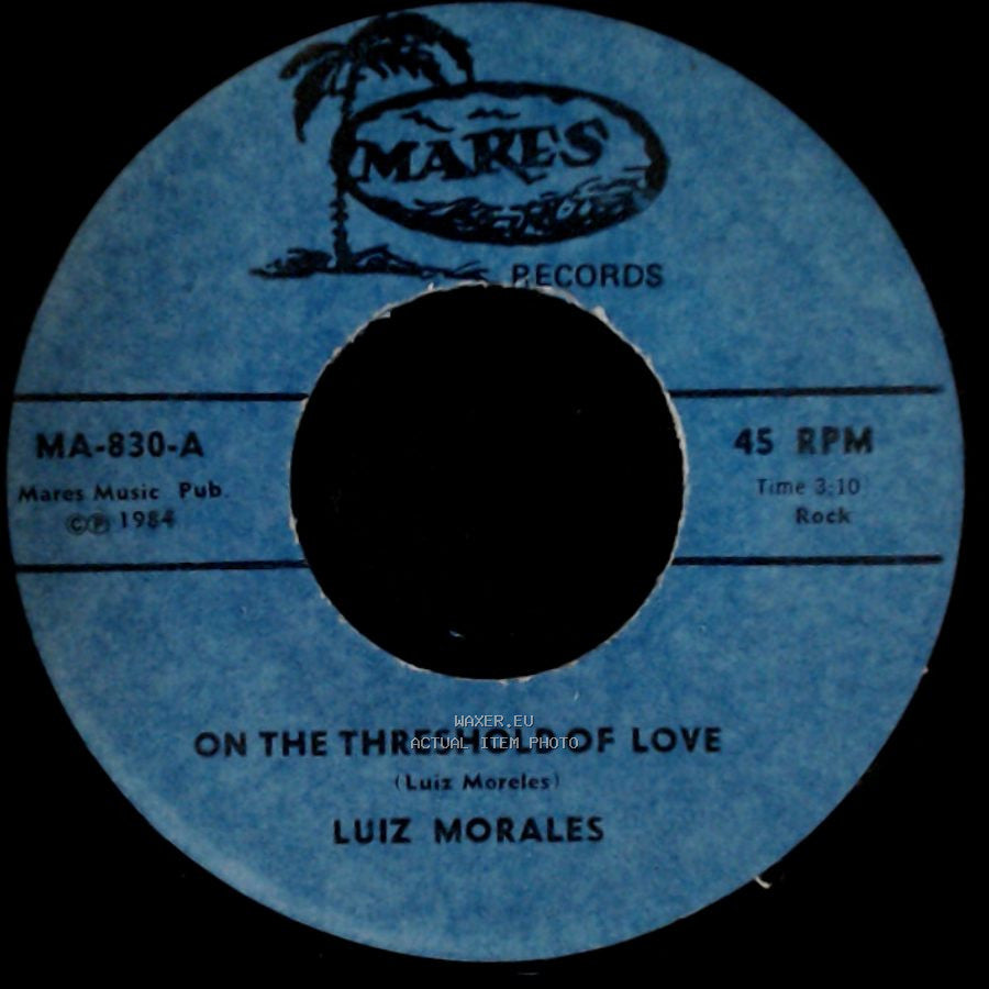 Luiz Morales - 'til I Loved You / On The Threshold Of Love side B