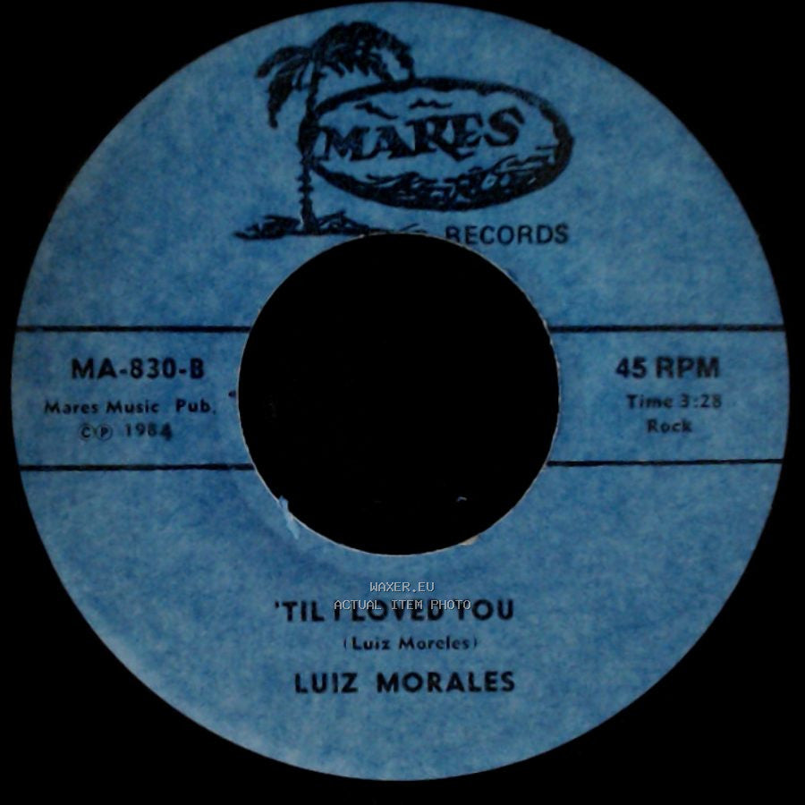 Luiz Morales - 'til I Loved You / On The Threshold Of Love side A