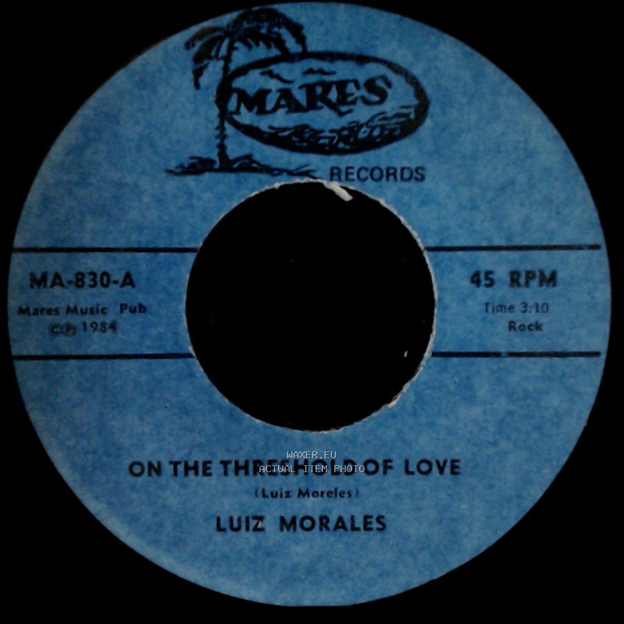 Luiz Morales - 'til I Loved You / On The Threshold Of Love side B