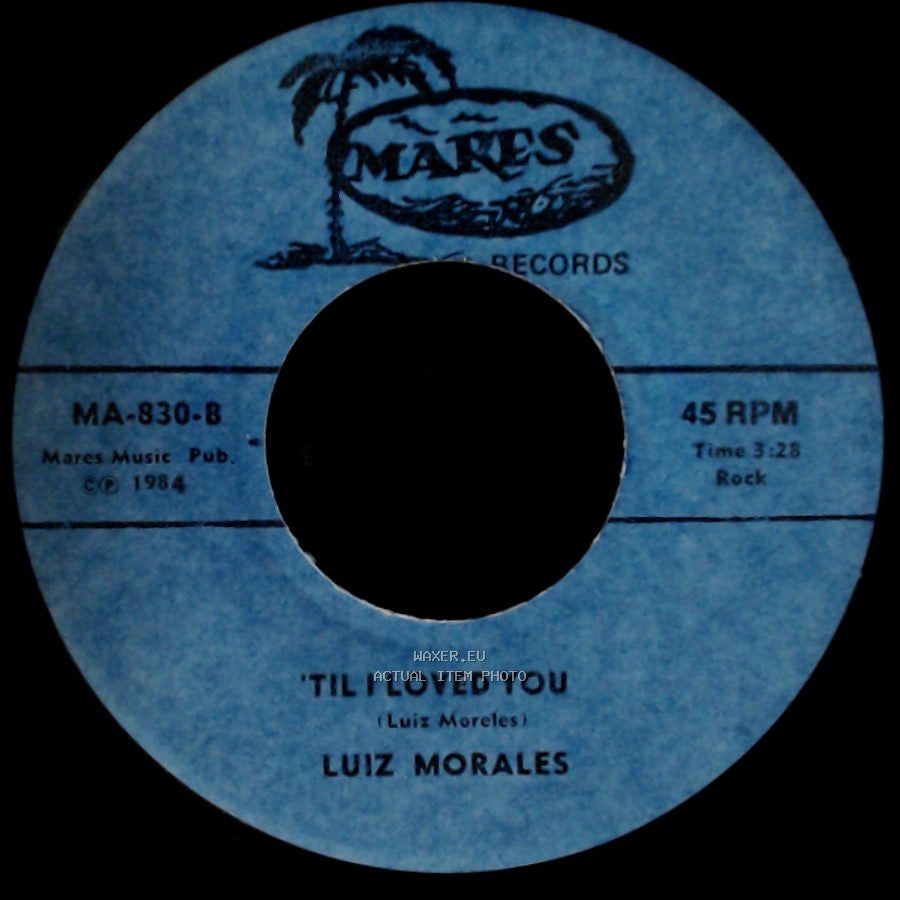 Luiz Morales - 'til I Loved You / On The Threshold Of Love side A
