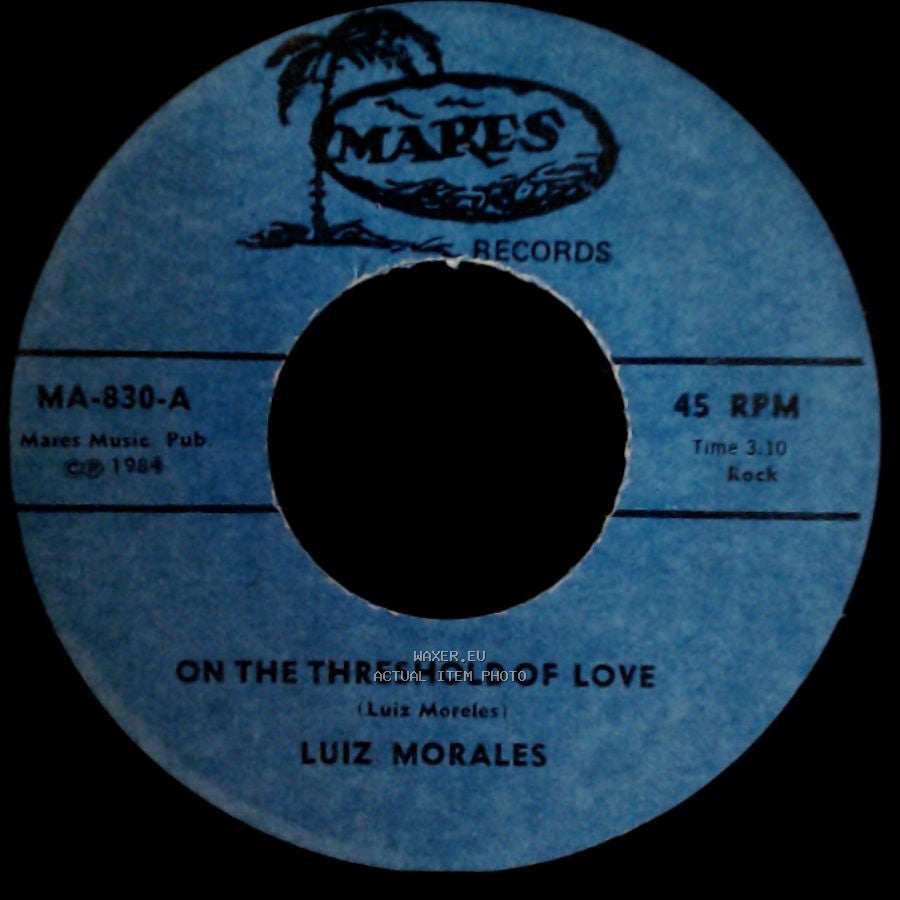 Luiz Morales - 'til I Loved You / On The Threshold Of Love side B