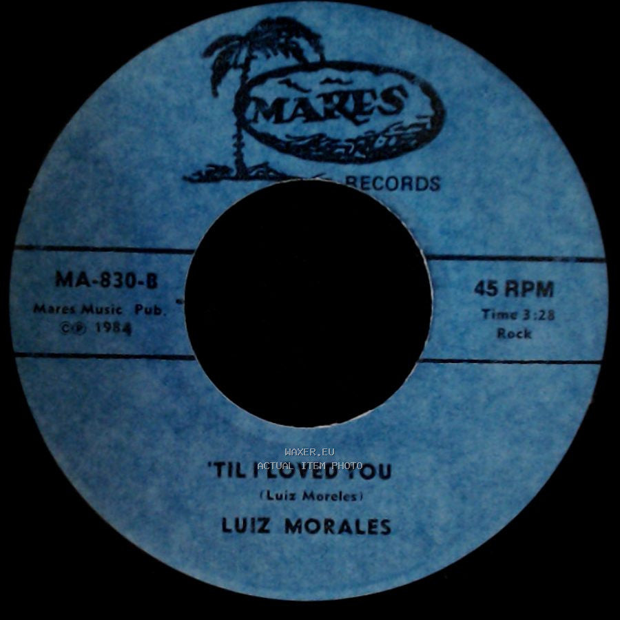 Luiz Morales - 'til I Loved You / On The Threshold Of Love side A