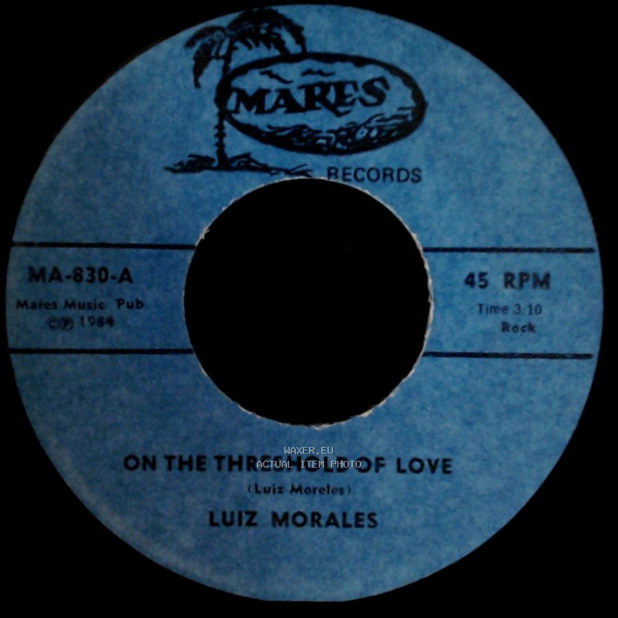 Luiz Morales - 'til I Loved You / On The Threshold Of Love side B