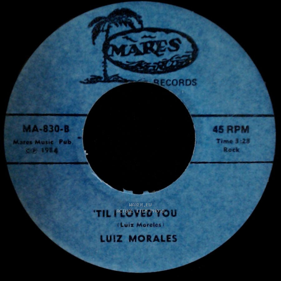 Luiz Morales - 'til I Loved You / On The Threshold Of Love side A