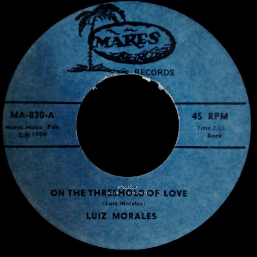 Luiz Morales - 'til I Loved You / On The Threshold Of Love side B