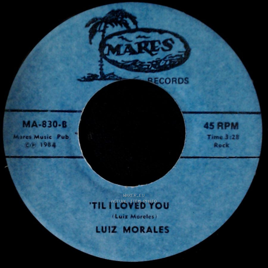 Luiz Morales - 'til I Loved You / On The Threshold Of Love side A