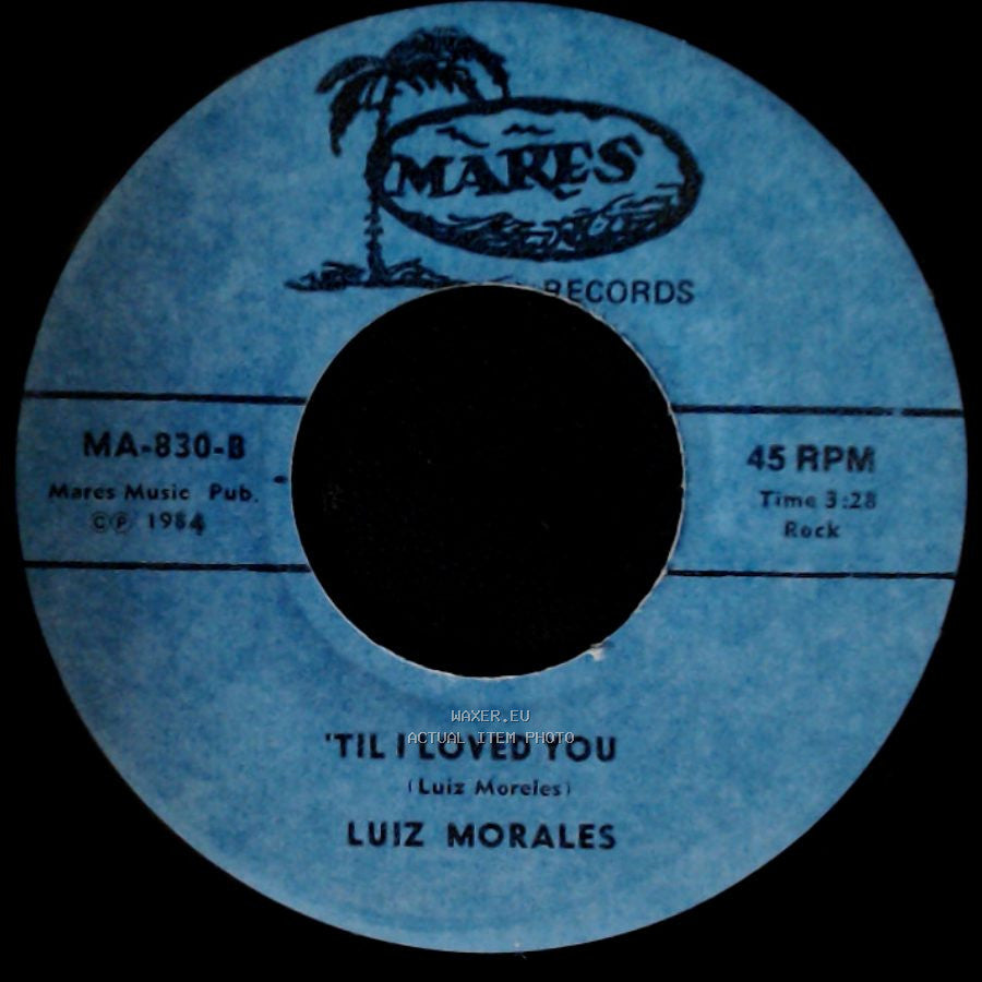 Luiz Morales - 'til I Loved You / On The Threshold Of Love side A