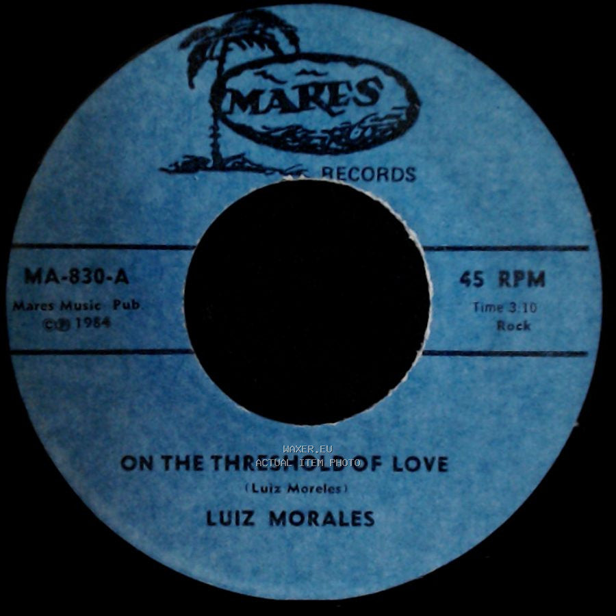 Luiz Morales - 'til I Loved You / On The Threshold Of Love side B