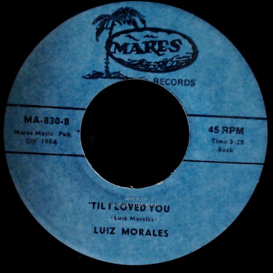 Luiz Morales - 'til I Loved You / On The Threshold Of Love side A