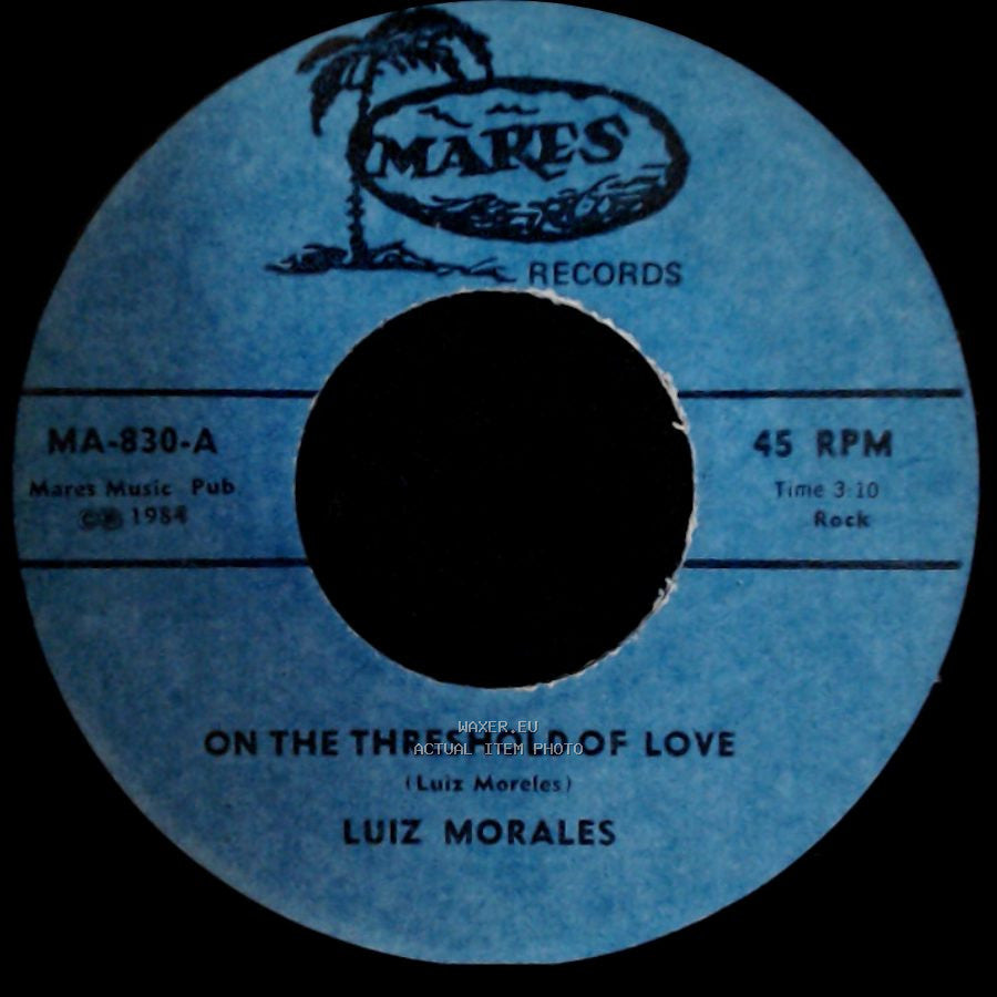 Luiz Morales - 'til I Loved You / On The Threshold Of Love side B