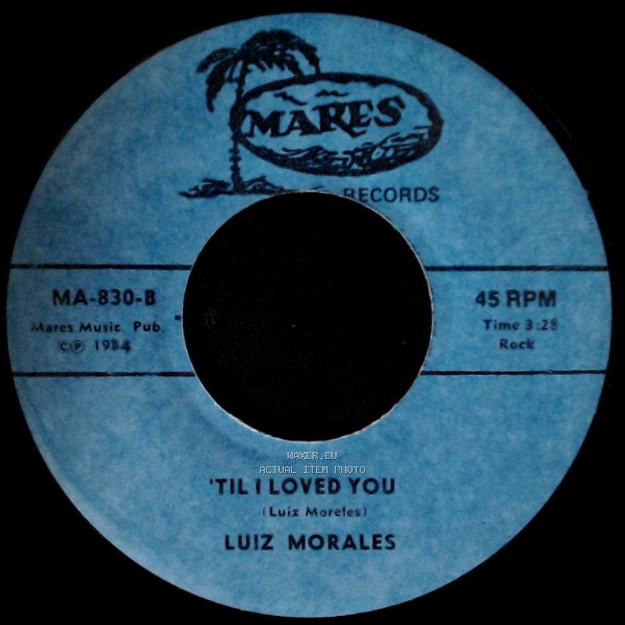 Luiz Morales - 'til I Loved You / On The Threshold Of Love side A