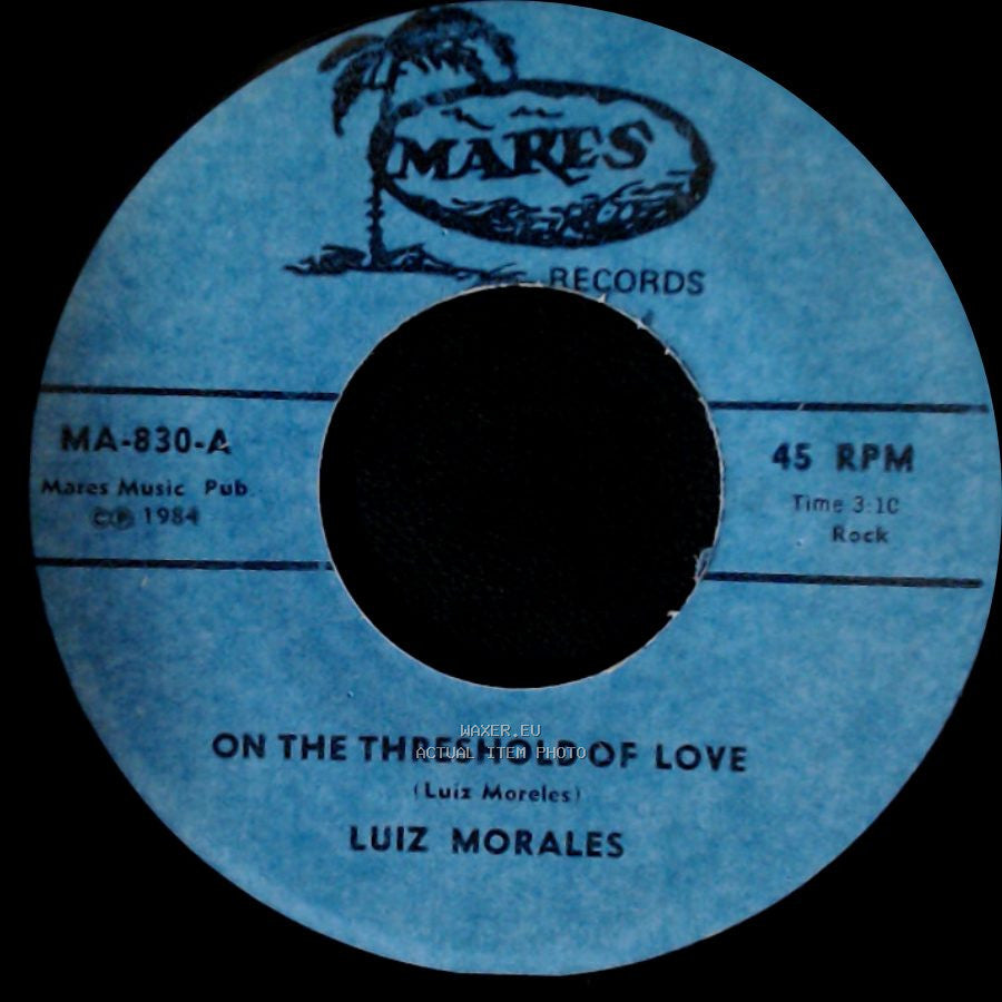 Luiz Morales - 'til I Loved You / On The Threshold Of Love side A
