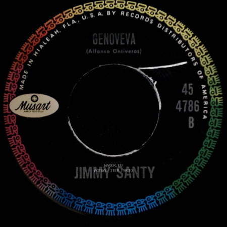 Jimmy Santy - Llorar Como Un Nino / Genoveva side B