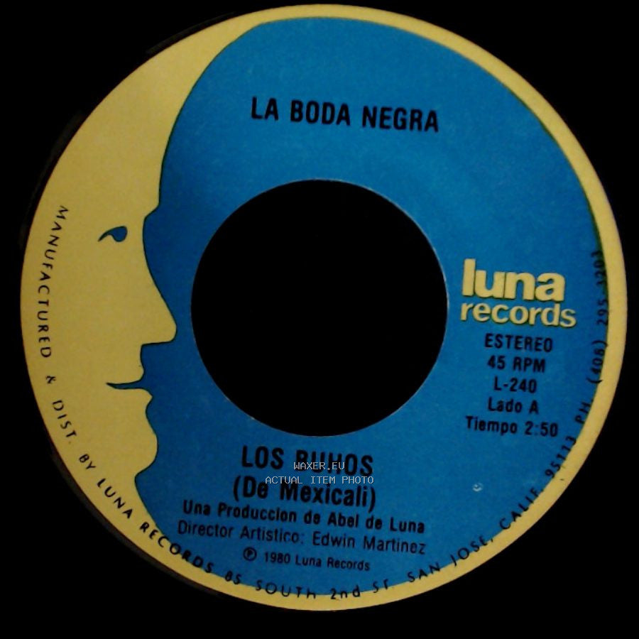 Los Buhos / Los Buhos (De Mexicali) - La Boda Negra / Vive Feliz side A