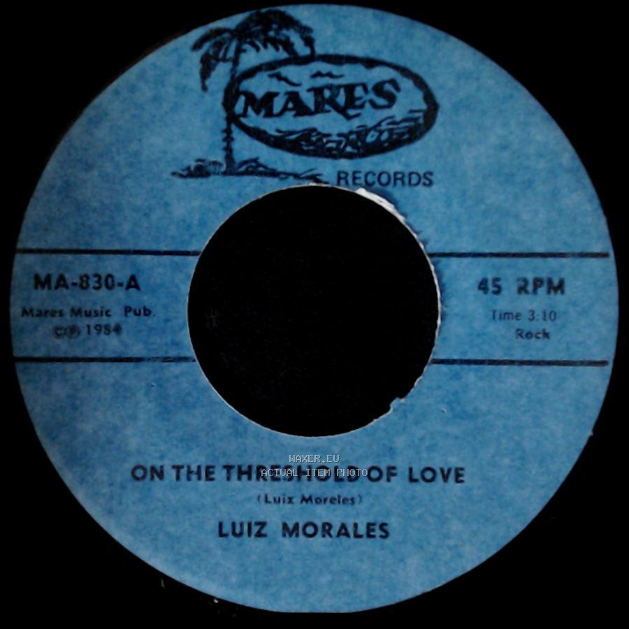 Luiz Morales - 'til I Loved You / On The Threshold Of Love side A